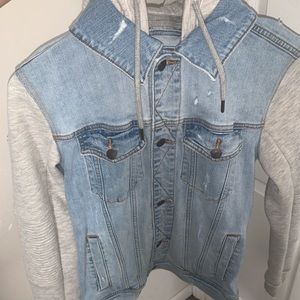 hollister jean jacket
